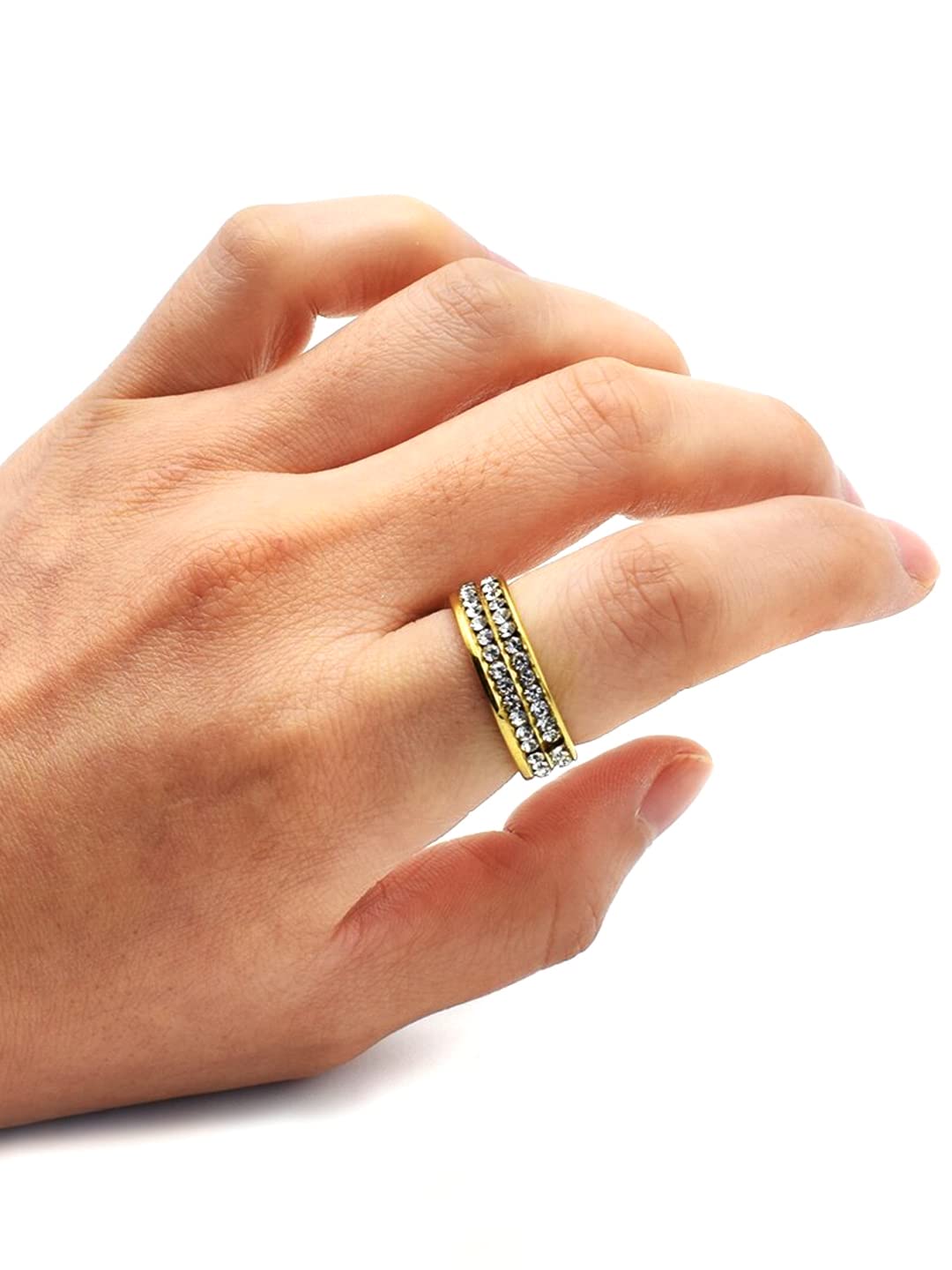 Black Snake Design Finger Ring For Boys And Men